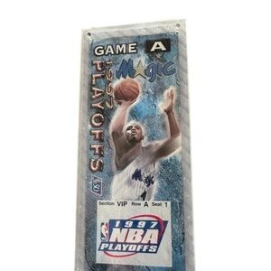 1997 NBA Playoffs Ticket - Orlando Magic